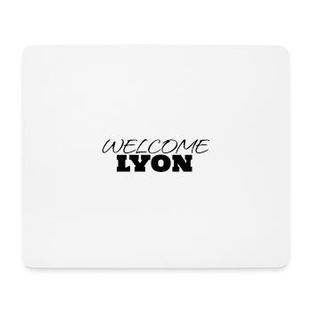 WILLKOMMEN LYON - Mousepad (Querformat) - Weiß - Vorne