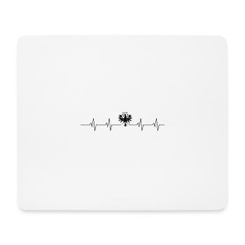 EKG Tirol - Mousepad (Querformat) - Weiß - Vorne