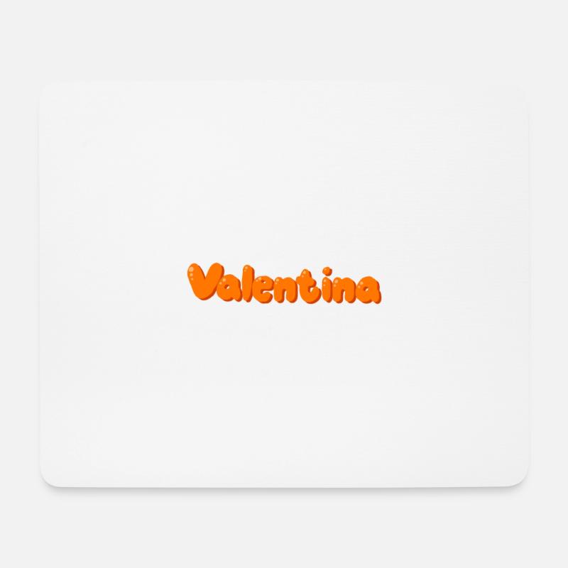 Valentina - Tapis de souris (format paysage) - blanc