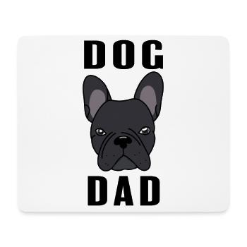 Bulldog Dad - Mouse Pad (horizontal) - white - Front