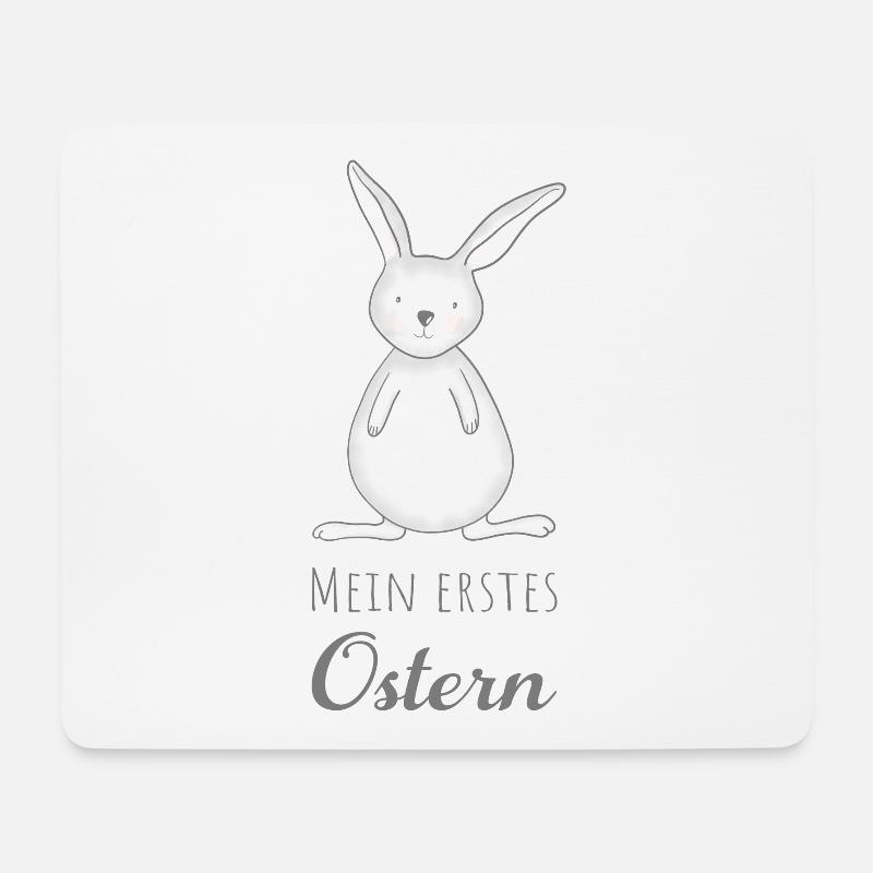 Mein erstes Ostern - Mousepad (Querformat) - Weiß