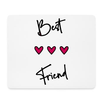 MISTRESS. MASTER. THANK YOU. THANK YOU MISTRESS - Mouse Pad (horizontal) - white - Front