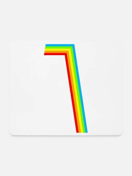 Schon 1 Jahr! - Mousepad (Querformat) - Weiß