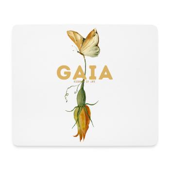 Respire en fleurs - Tapis de souris (format paysage) - blanc - Devant