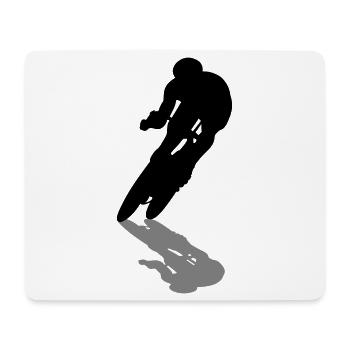 Racer - Mouse Pad (horizontal) - white - Front