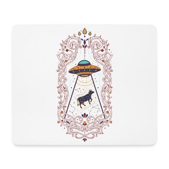Spiritualität Heilige Geometrie Lotusblume Zen - Mousepad (Querformat) - Weiß - Vorne