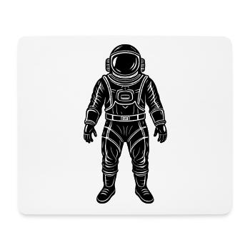 Astronaute - Tapis de souris (format paysage) - blanc - Devant