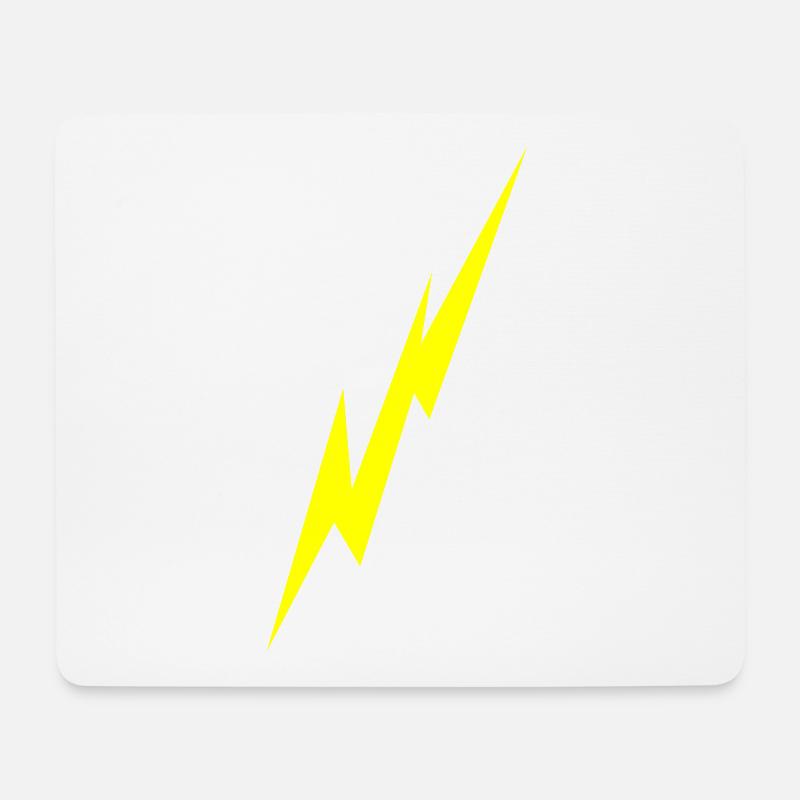 Lightning - Mouse Pad (horizontal) - white