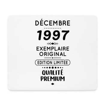 Anniversaire 25 ans - Décembre 1997 Original - Tapis de souris (format paysage) - blanc - Devant