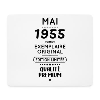 70 Years Anniversary - May 1955 Original - Mouse Pad (horizontal) - white - Front