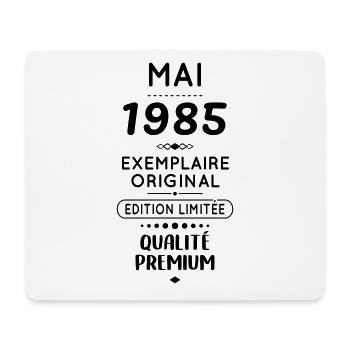 Anniversaire 40 ans - Mai 1985 Original - Tapis de souris (format paysage) - blanc - Devant