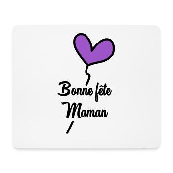MUTTERTAG. SCHÖNEN MUTTERTAG. MAMA - Mousepad (Querformat) - Weiß - Vorne