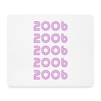 2006 - Mousepad (Querformat) - Weiß - Vorne