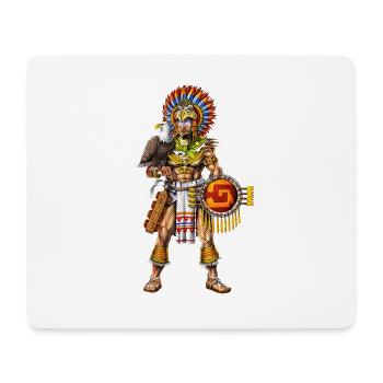 Aztec Eagle Warrior - Mouse Pad (horizontal) - white - Front