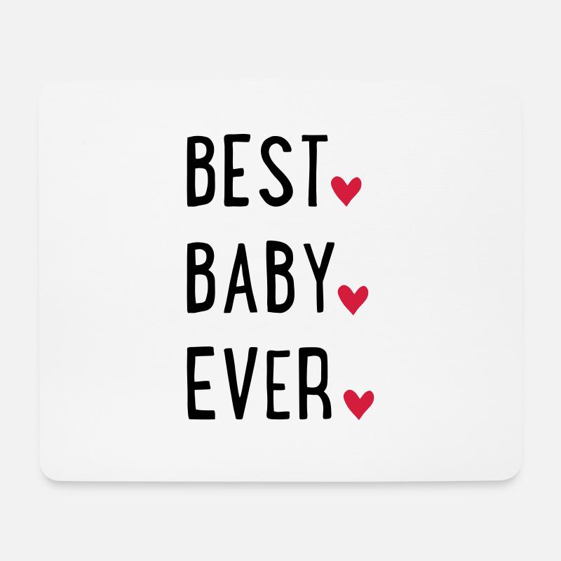 baby - Mousepad (Querformat) - Weiß