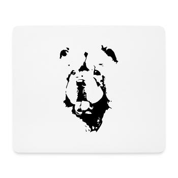 chow chow - Tapis de souris (format paysage) - blanc - Devant