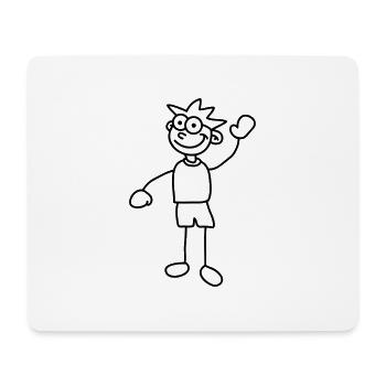 gruenkopf_1c - Mouse Pad (horizontal) - white - Front
