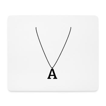 kette_a__f1 - Mousepad (Querformat) - Weiß - Vorne
