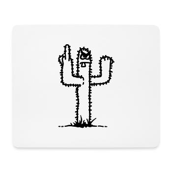 cactus - Mousepad (Querformat) - Weiß - Vorne