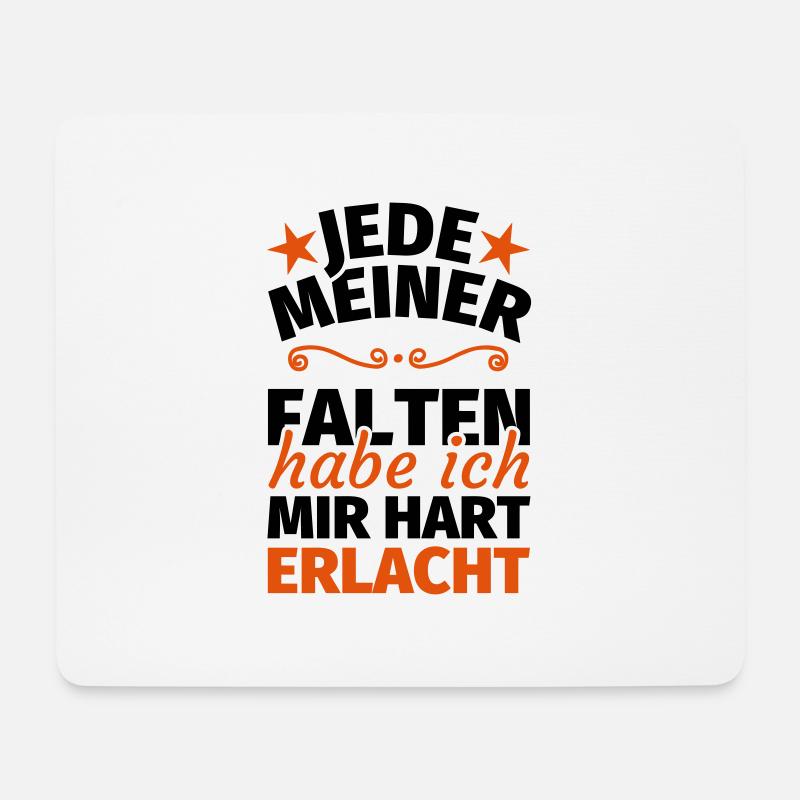 Lustige Sprüche Geburtstag Geschenk - Mousepad (Querformat) - Weiß