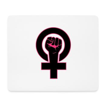 feministin - Mousepad (Querformat) - Weiß - Vorne