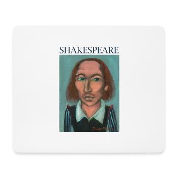 William Shakespeare - Mousepad (Querformat) - Weiß - Vorne