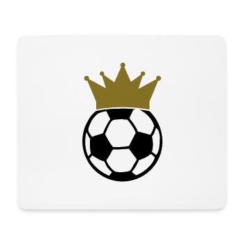 fussball_krone_f2 - Tapis de souris (format paysage) - blanc - Devant