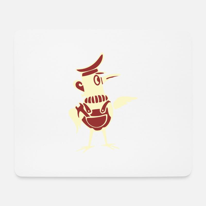 Minol Pirol - Mousepad (Querformat) - Weiß