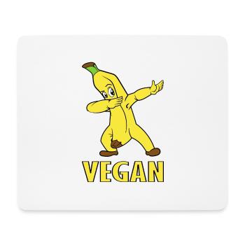 Gelbe Bananen Veggie Veganer Vegan Vegetarier - Mousepad (Querformat) - Weiß - Vorne