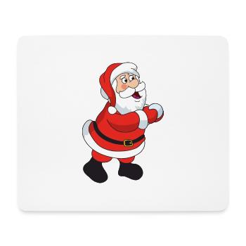 Noël Noël Père Noël Père Noël - Tapis de souris (format paysage) - blanc - Devant
