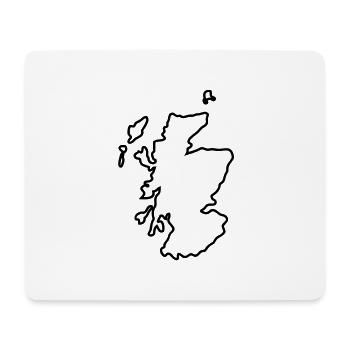 scotland 03 - Tapis de souris (format paysage) - blanc - Devant
