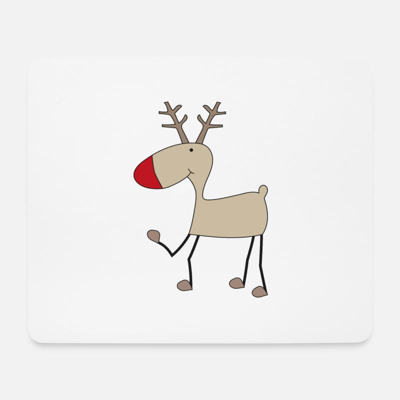 Weihnachten - Mousepad (Querformat) - Weiß