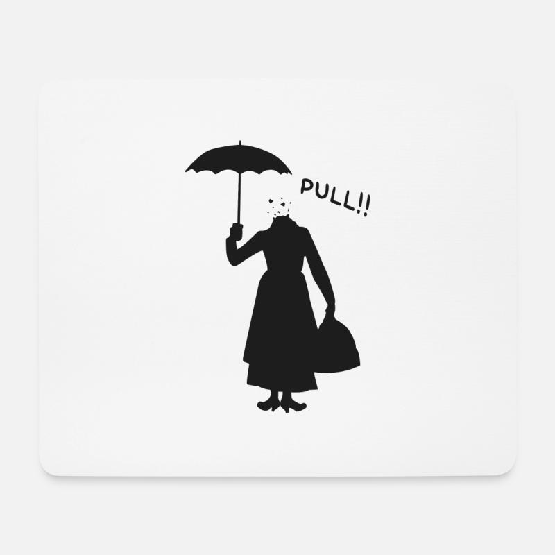 mary poppins - Mouse Pad (horizontal) - white