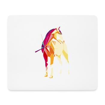 pur sang - Tapis de souris (format paysage) - blanc - Devant