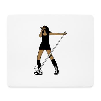 saengerin - Mouse Pad (horizontal) - white - Front