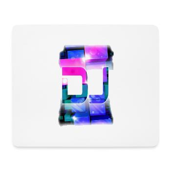 DJ by Florian VIRIOT - Tapis de souris (format paysage) - blanc - Devant