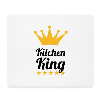 Kitchen King - Mouse Pad (horizontal) - white - Front
