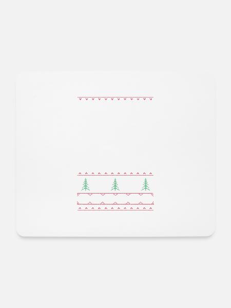 Christmas - Mousepad (Querformat) - Weiß