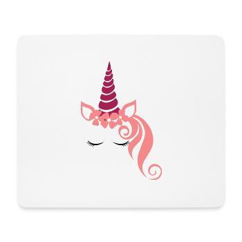 Unicorn - Mousepad (Querformat) - Weiß - Vorne