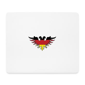 Adler Allemagne Allemand - Tapis de souris (format paysage) - blanc - Devant