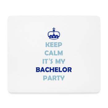 keep_calm_bachelor_party_2 - Mousepad (Querformat) - Weiß - Vorne