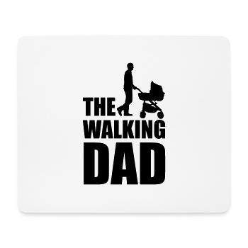 The walking dad - Mouse Pad (horizontal) - white - Front