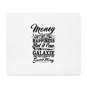 MONEY AND GALAXIE B - Mouse Pad (horizontal) - white - Front