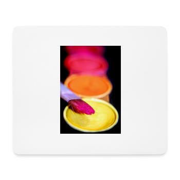 Malerei - Mousepad (Querformat) - Weiß - Vorne