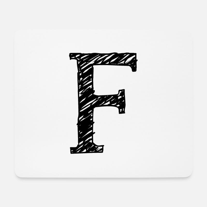 F - Mouse Pad (horizontal) - white