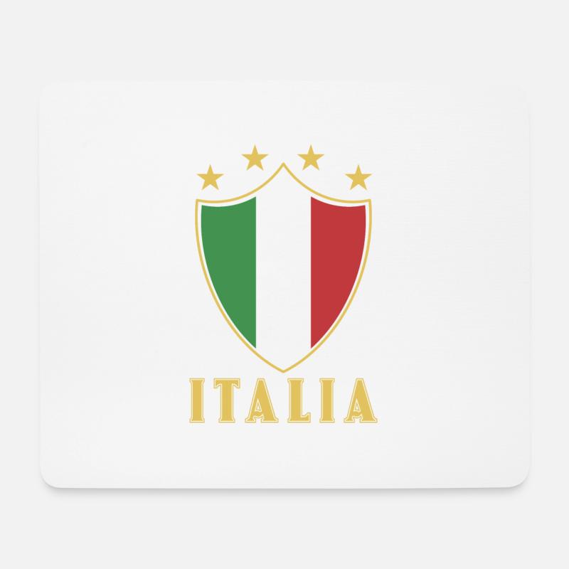 Italia Italia Jersey - Mouse Pad (horizontal) - white