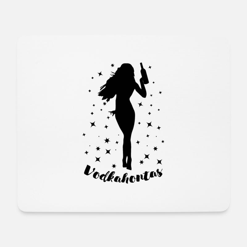 Vodkahontas Braut Geschenk Hochzeit Ehemann - Mousepad (Querformat) - Weiß