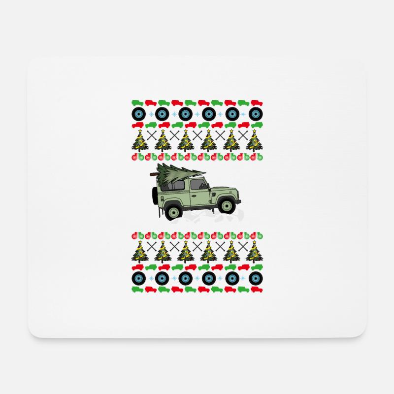 Defender - Christmas Sweater - Mouse Pad (horizontal) - white
