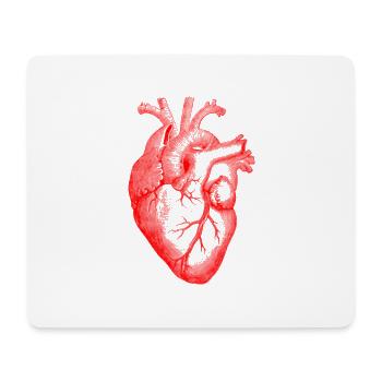 Heart Fashion Design - Mouse Pad (horizontal) - white - Front