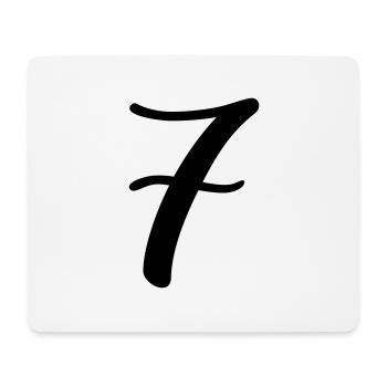 7 - Mouse Pad (horizontal) - white - Front